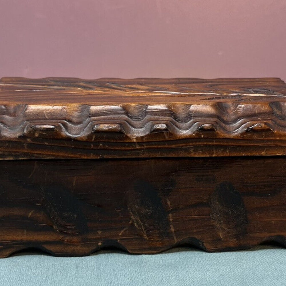 Lobeco Art of Spain Genuine Spanish Handcrafted Wood Jewelry Box Collectible - Picture 2 of 11